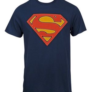 Dc Comics Superman Glow-in-the-Dark Symbol Men's T-Shirt